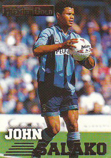 John Salako Coventry City 1996/97 Merlin's Premier Gold #42